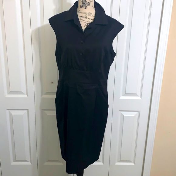 Ann Taylor Dresses & Skirts - Ann Taylor Collar Dress Black